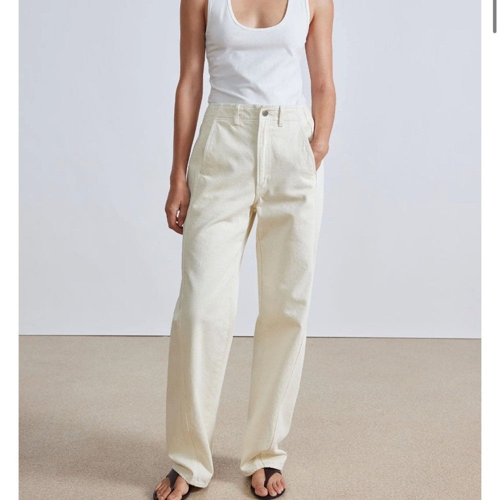 Apiece Apart Meridian Jean in Ecru